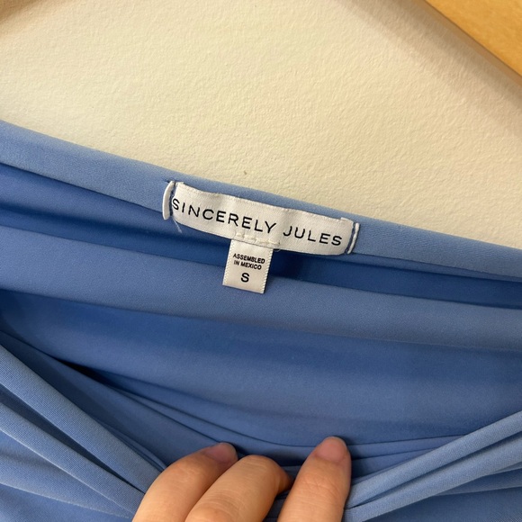 ruched midi one should dress - Picture 2 of 2